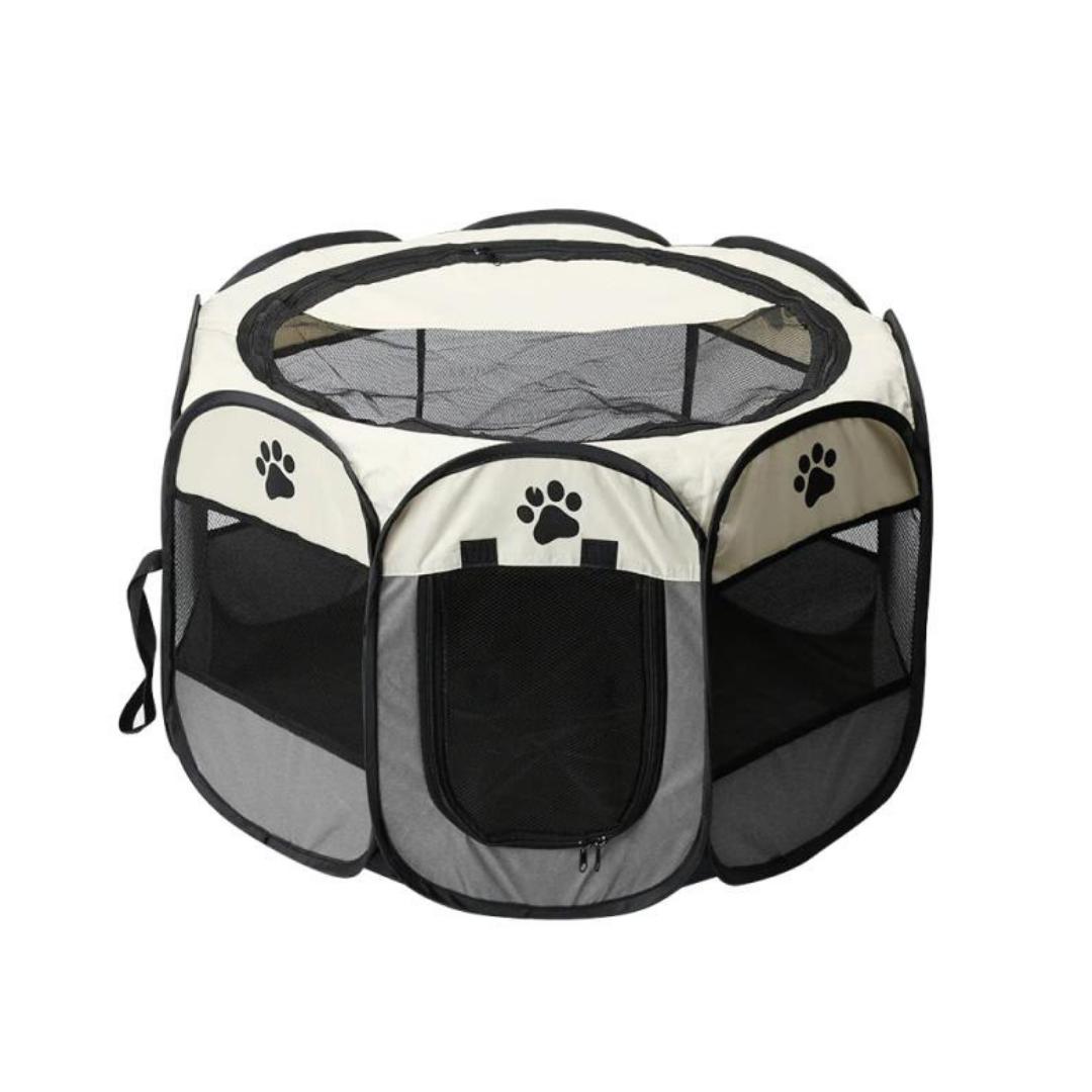 【Petcher】Pet Tent Portable Playpen Dog Tent Indoor Portable Pet Tent