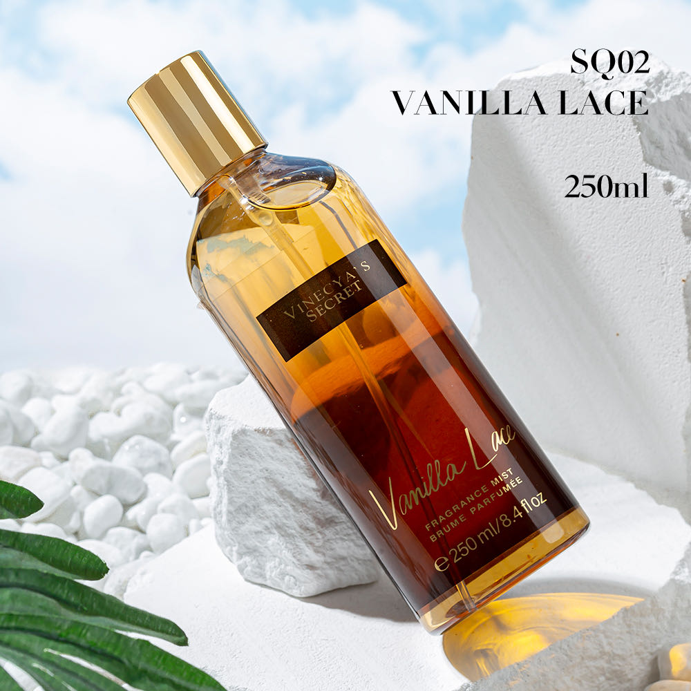 Vinecya's Secret Vanilla Lace Perfume Fragrance Mist 250ml