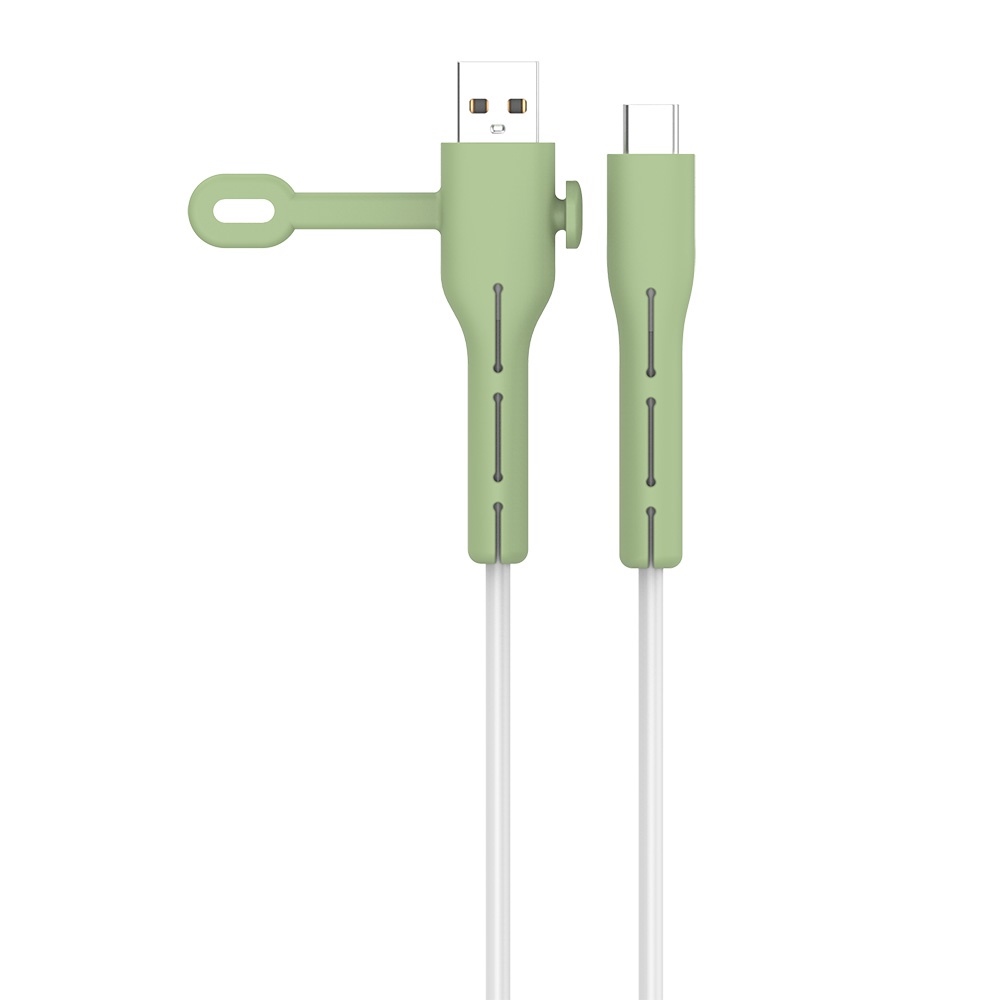 2in1 Cord Protector Mobile Phone Charging Cable Protector Silicone