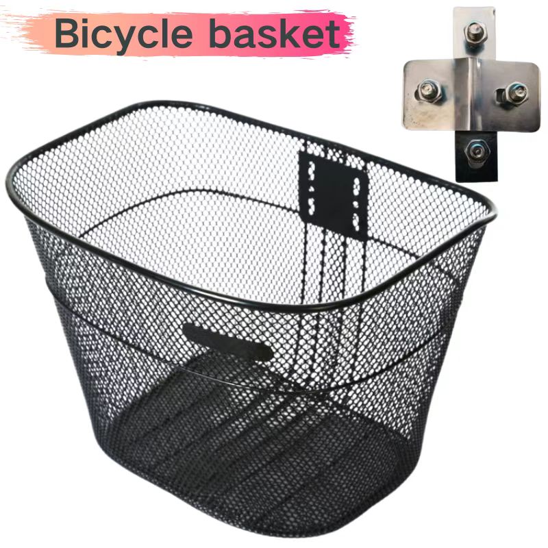 Foldable Bike Basket / Bicycle rack/Basket/Front and Rear Basket