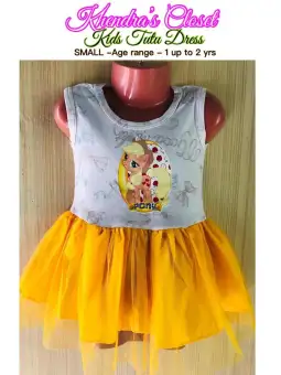 pony tutu dress