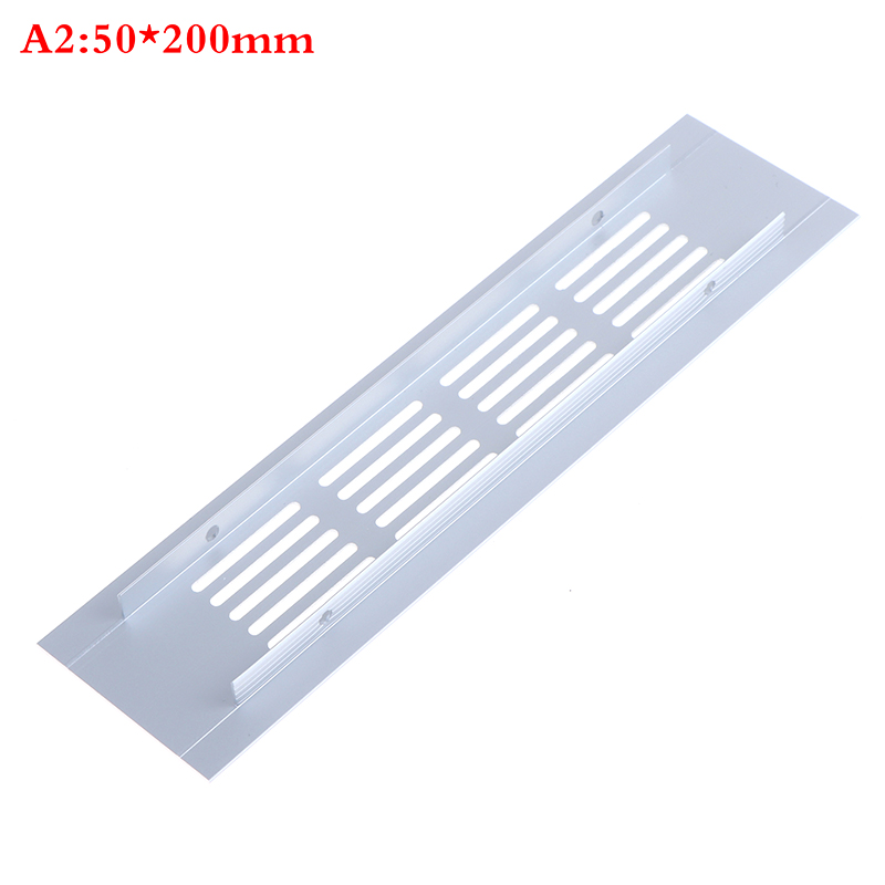 Graceful 1pc Aluminum Alloy Vents Perforated Sheet Air Vent Plate Ventilation Grille Vent