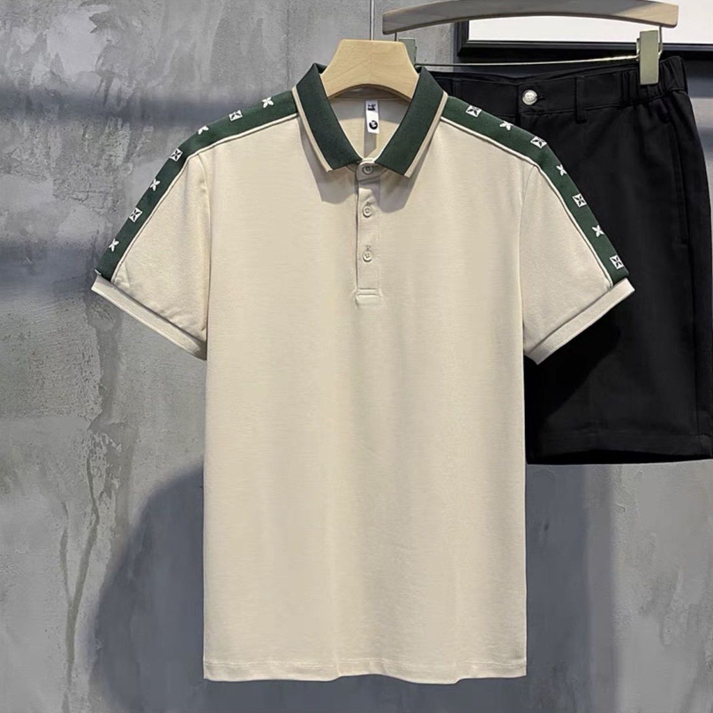 Hongwillyang Men's Fashion Cotton Polo Shirt High Quality #807 | Lazada PH