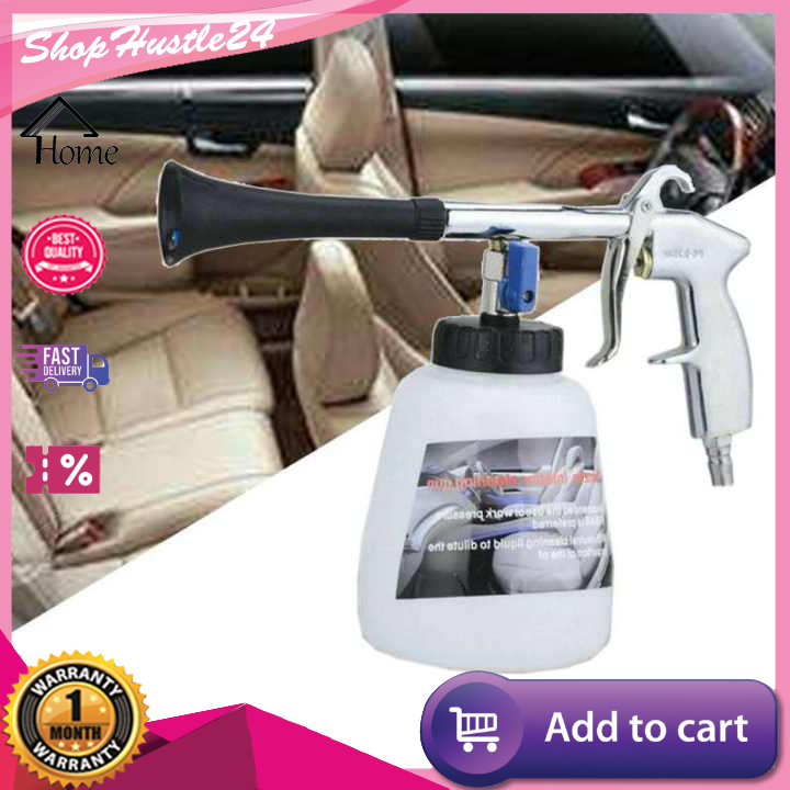 [Philippines stock]Portable tornado foam gun car interior cleaning