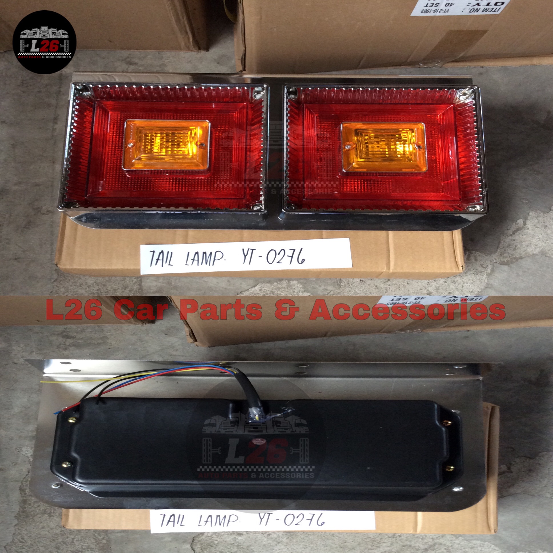 Isuzu 10PC1 Tail Lamp Tail Light Square Type YT0276 Lazada PH