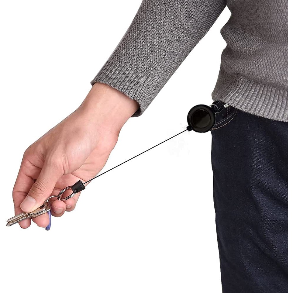 Extendable Key Ring Carabiner Wheels Key Holder Chains with Metal Split Ring Keyring Key Ring Key Ring Chain Key Ring Set Key Ring Hook Key Rings Keychain Key Ring Key Rings for Keychains Key Ring Clips Key Ring Buckle Zenababyshop