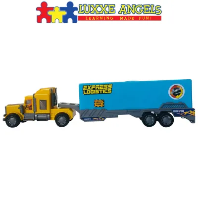 Luxxe Angels Cargo| Trailer| Truck Toys | 1 pc only Choose your Design| | Educational Fun Learning Pretend Play Toys for Kids | Toys for Boys | Toys for Girls