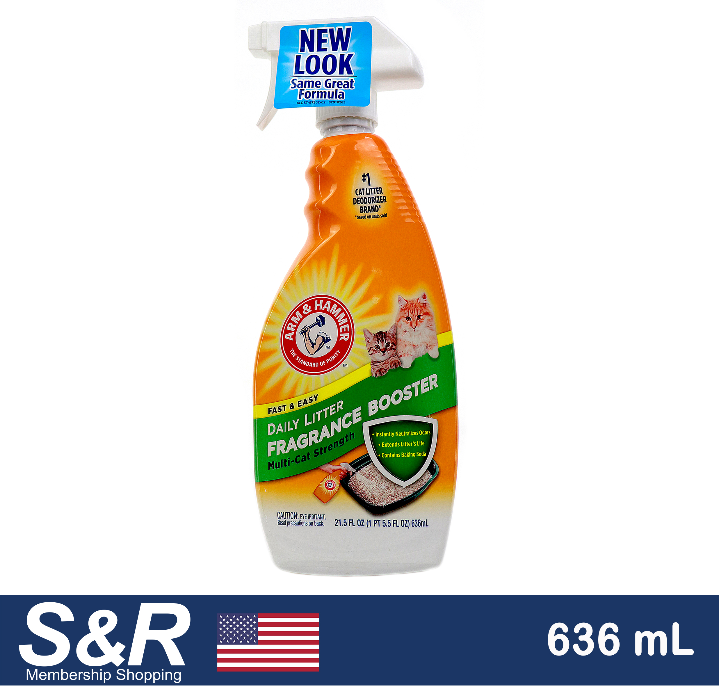 Arm & Hammer Cat Litter Daily Fresh Deodorizer Spray 636 mL review and