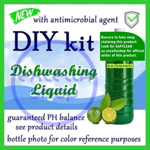 Dishwashing Liquid Soap DIY KIT BUDGET 25LITERS (raw materials for Do