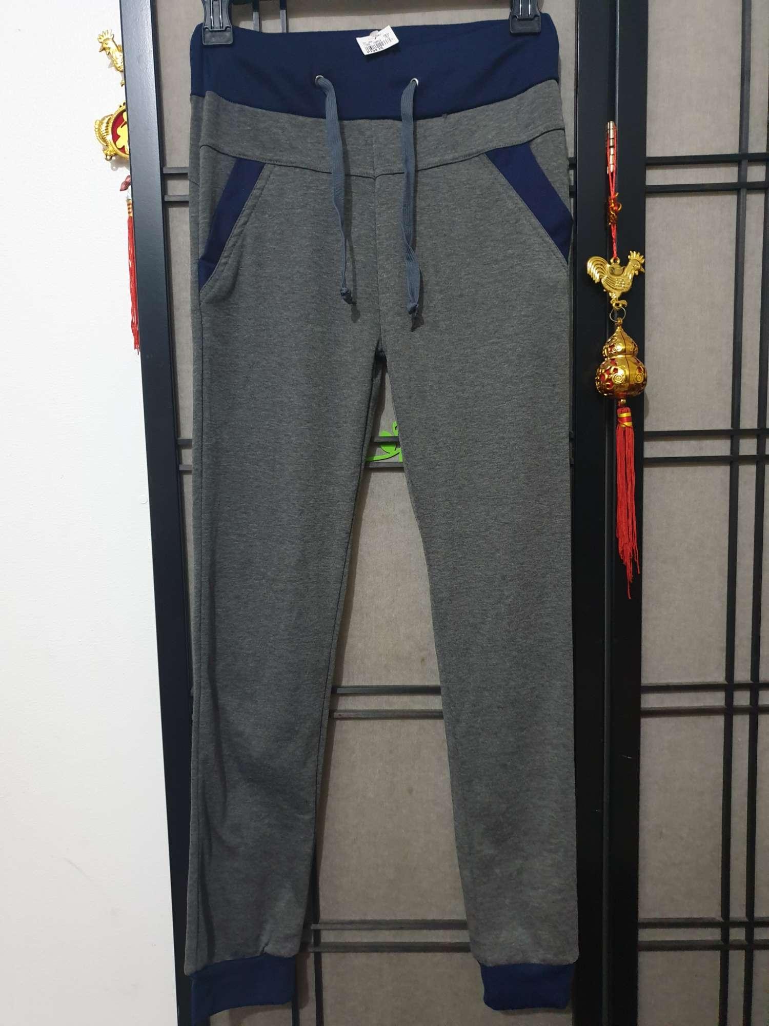 womens gray jogger pants