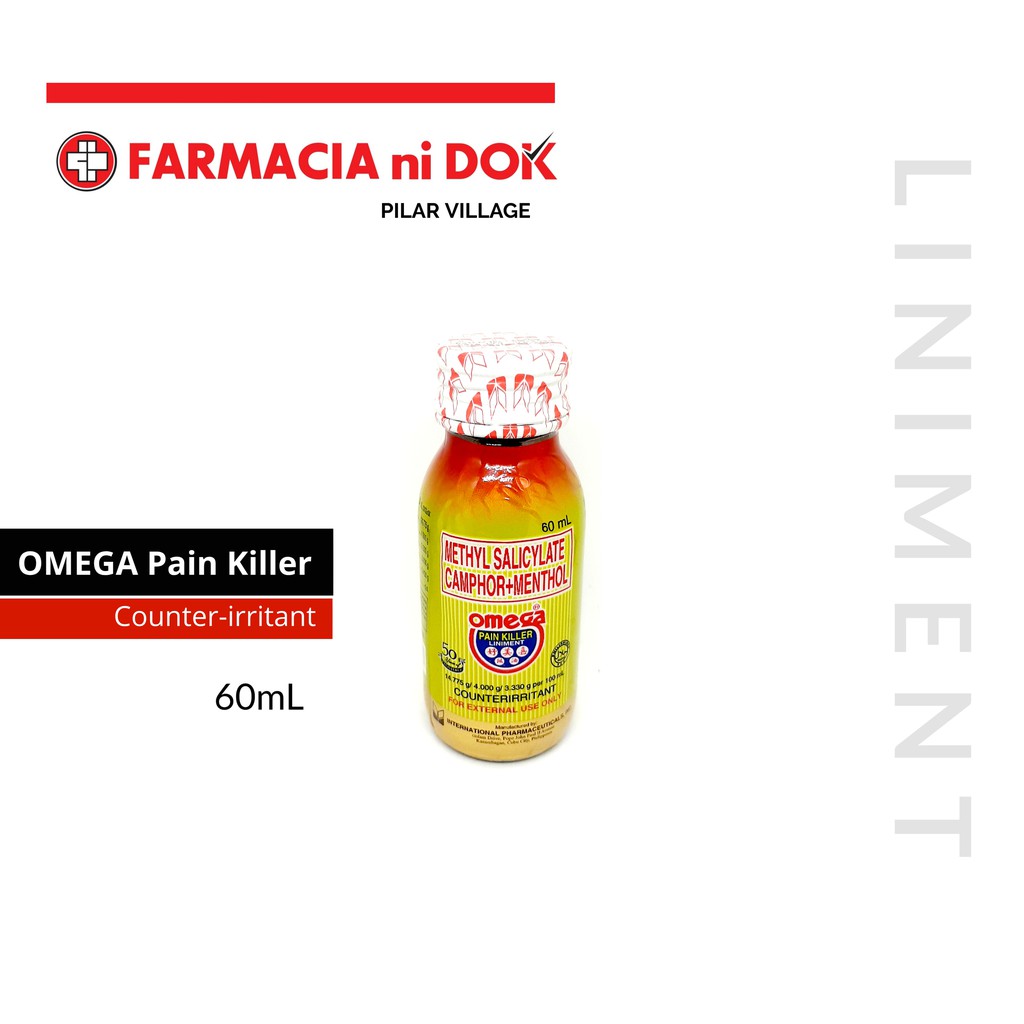 Omega Pain Killer Liniment 60mL Lazada PH