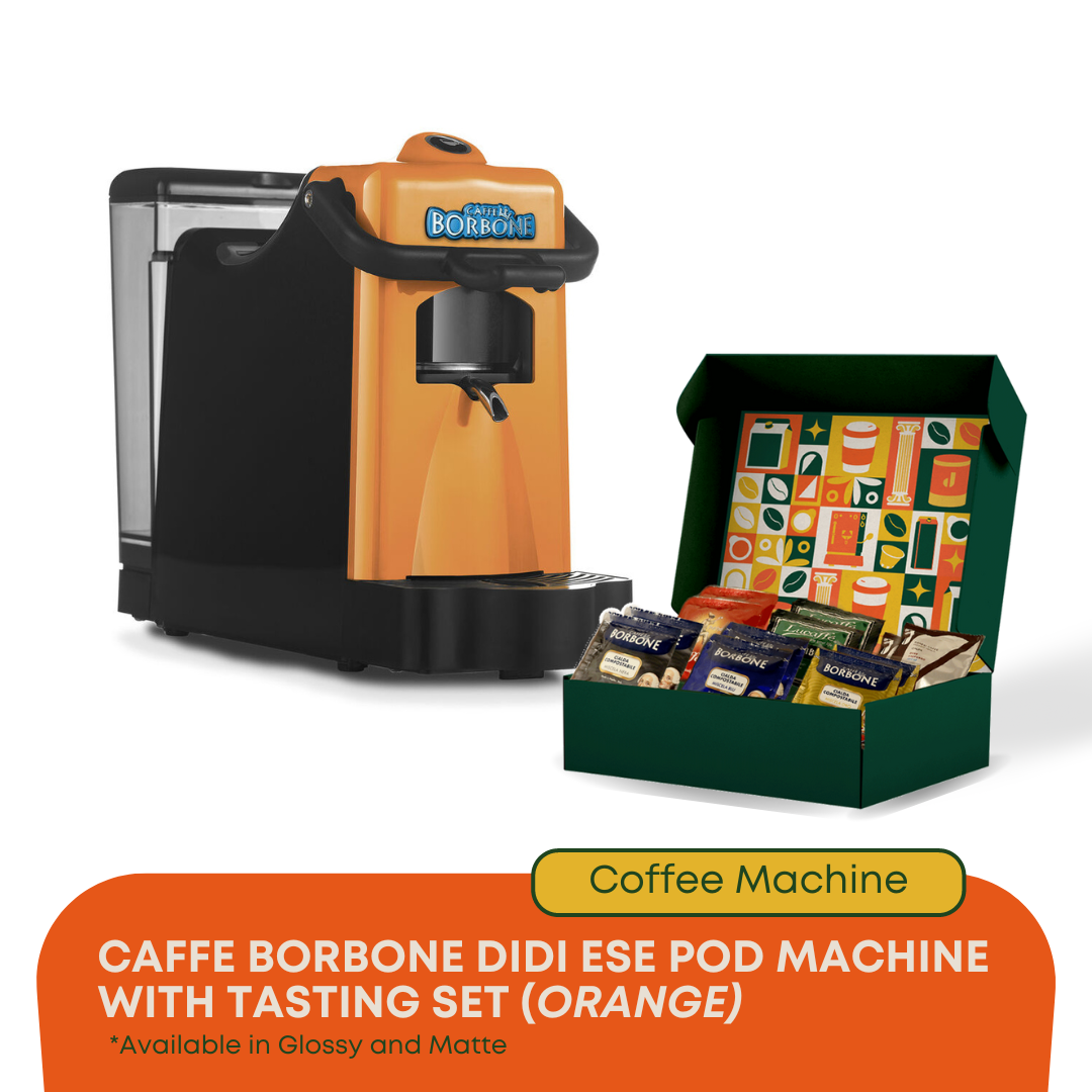 Caffe Borbone Machine by Didi ESE - Easy Serve Espresso Pod - Coffee Machine  (Machine with Tasting Set)