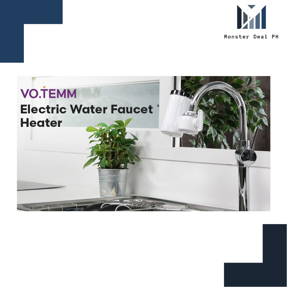 VO.TEMM Electric Water-Faucet Heater (001090) | Lazada PH