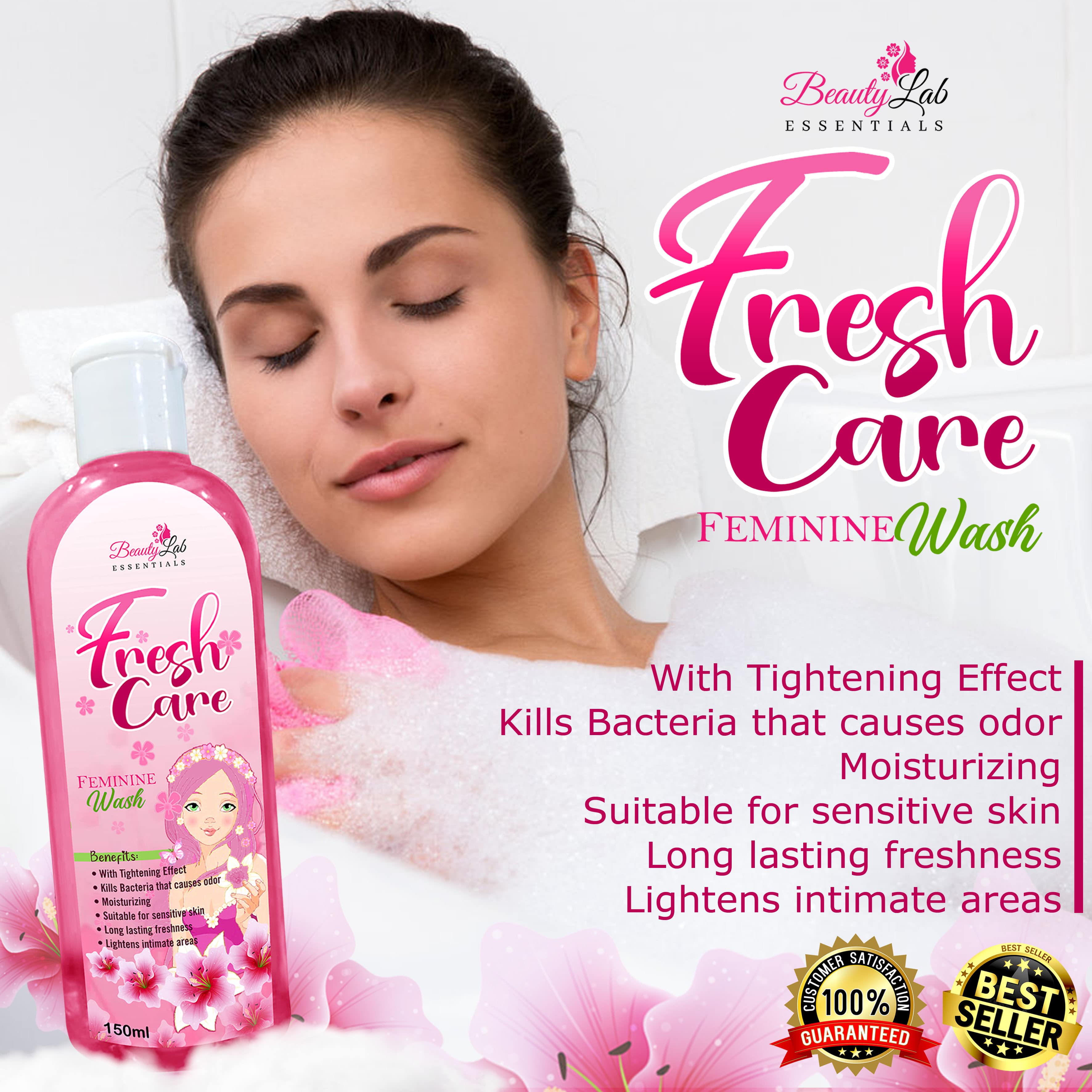 9 DC STORE Feminine WASH For Girls, 100 ORIGINAL BEAUTY LAB FRESH CARE