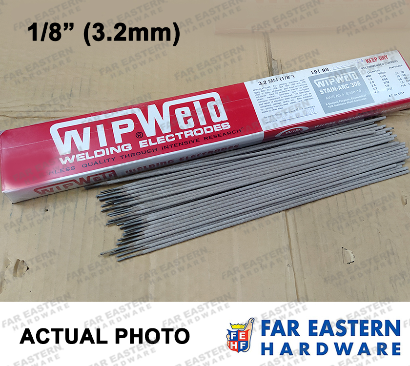 WIPWELD Stainless Welding Rod Electrode Stain Arc 308 1/16" 5/64" 3