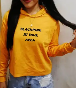 lazada crop top hoodie
