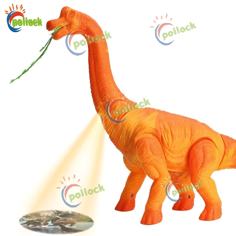 Children's Musical Dinosaur Toy Laying Egg With Projector Brachiosaurus