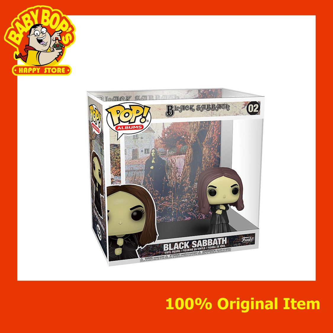 Ozzy Osbourne Diary of a Madman Funko Pop ALBUMS Rocks #12 Black Sabbath Vinyl