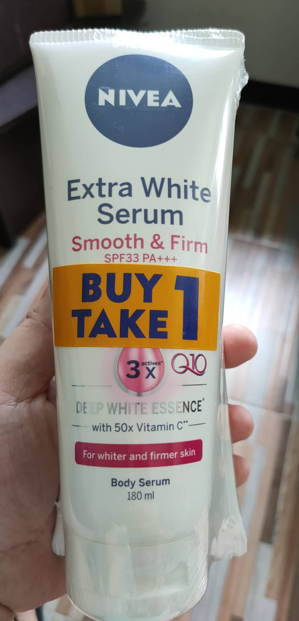 Nivea Extra White Serum Smooth And Firm Spf33 Pa 180ml Buy 1