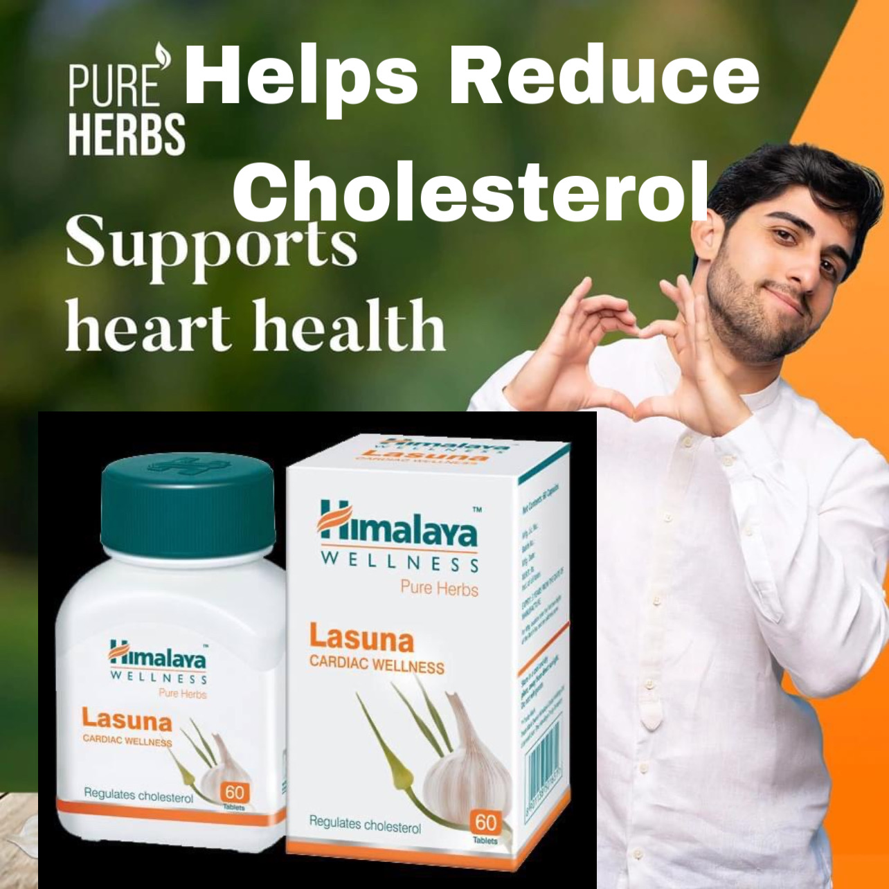 Himalaya Lasuna Cardiac Wellness Regulates Cholesterol 60Tabs | Lazada PH