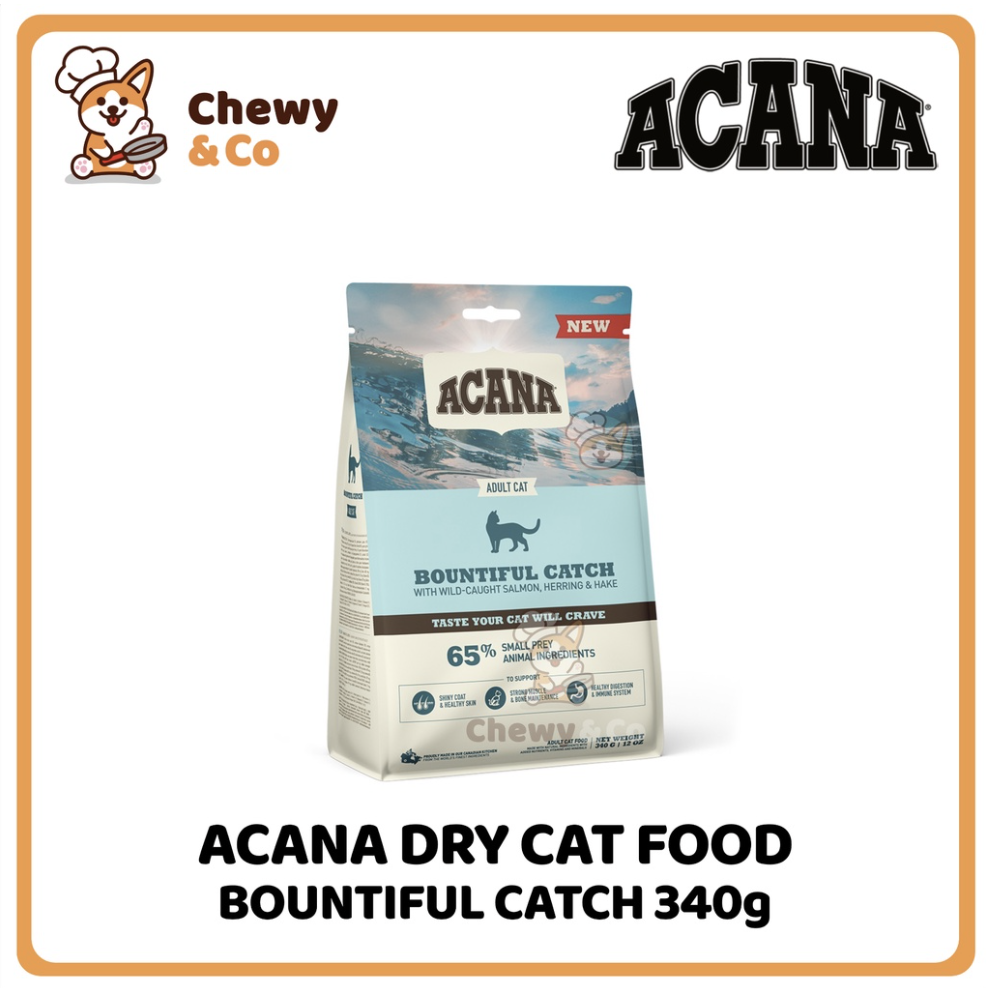 Acana Bountiful Catch Adult Cat Dry Food 340g Lazada PH