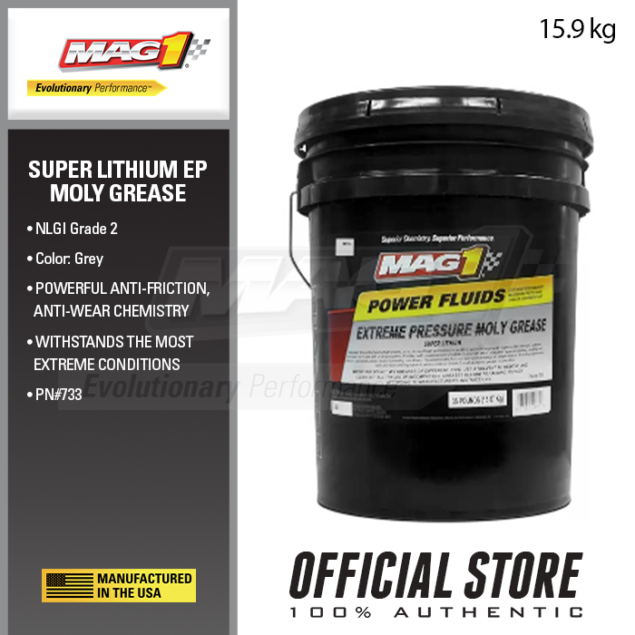MAG 1 Super Lithium EP Moly Grease 35lb (15.9kg) MAG1 PN735 (Clearance