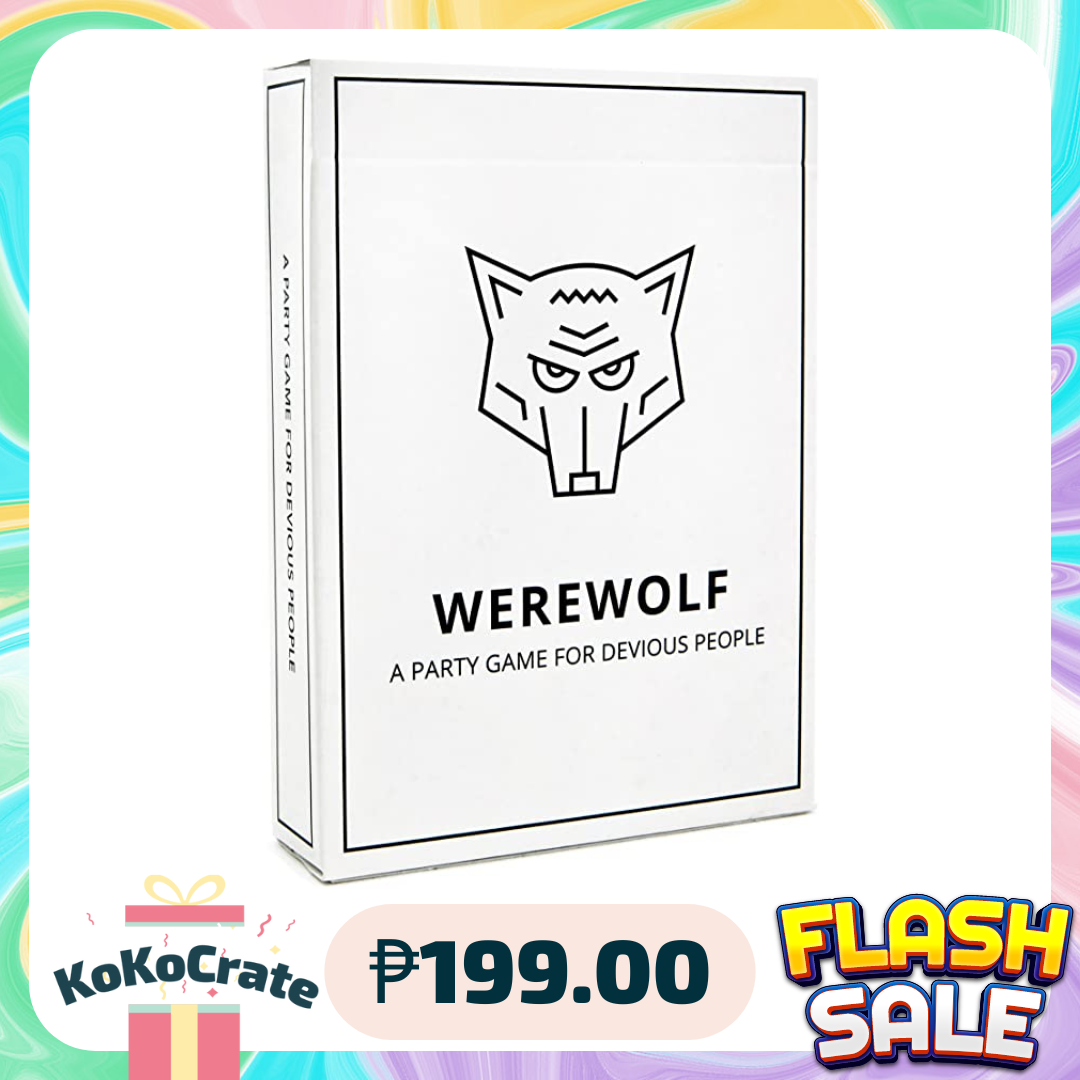 Werewolf Card Game | Party Game for Devious People | Fun Activities |  KokoCrate | Lazada PH