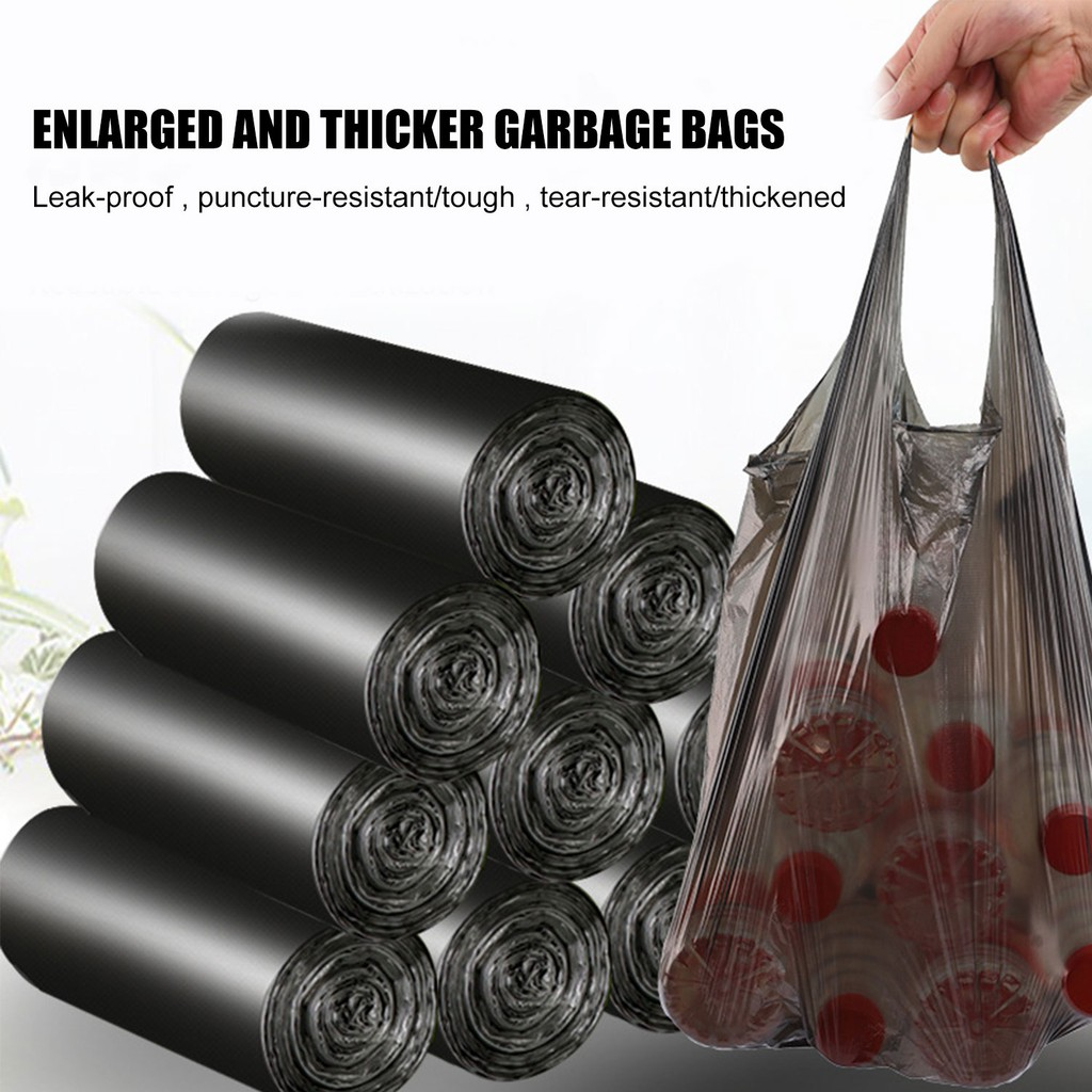 Export Quality PE Material Biodegradable Thick Trash Bag lack Rubbish ...