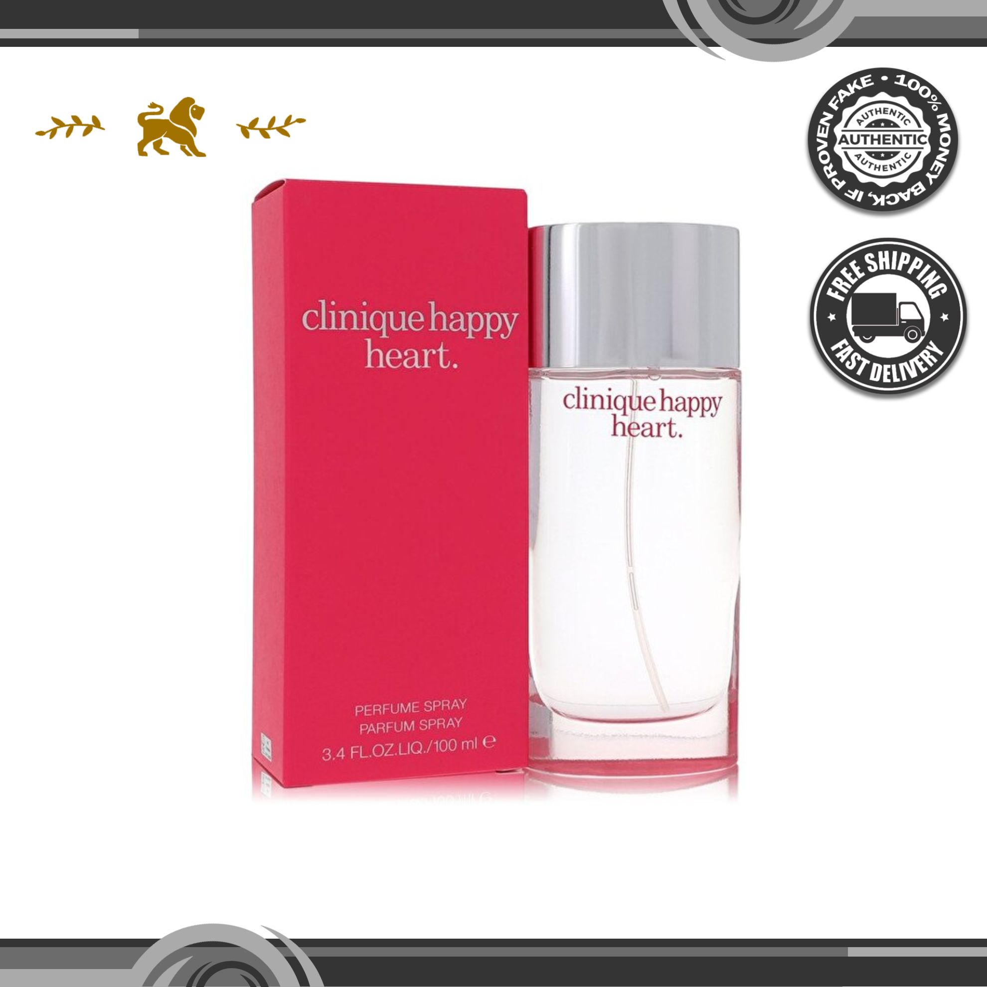 Clinique Happy Heart Perfume 100ml | Lazada PH