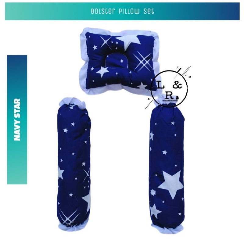 Bolster 4 in 1 set unan for baby pillow Cribset only Lazada PH