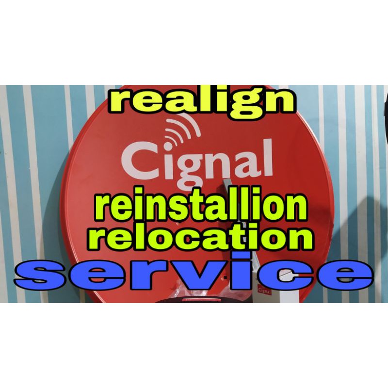 Cignal Satellite dish kit Lazada PH