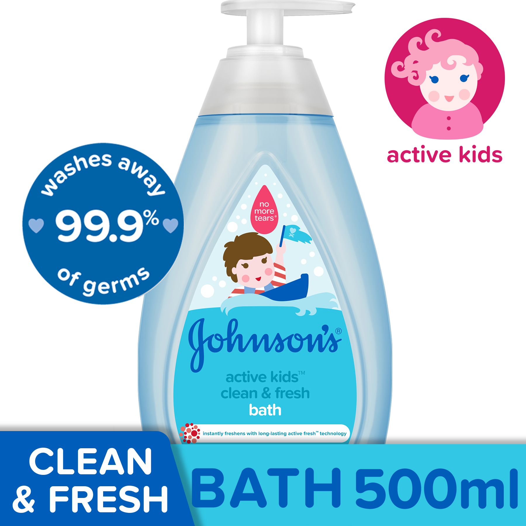johnson active fresh