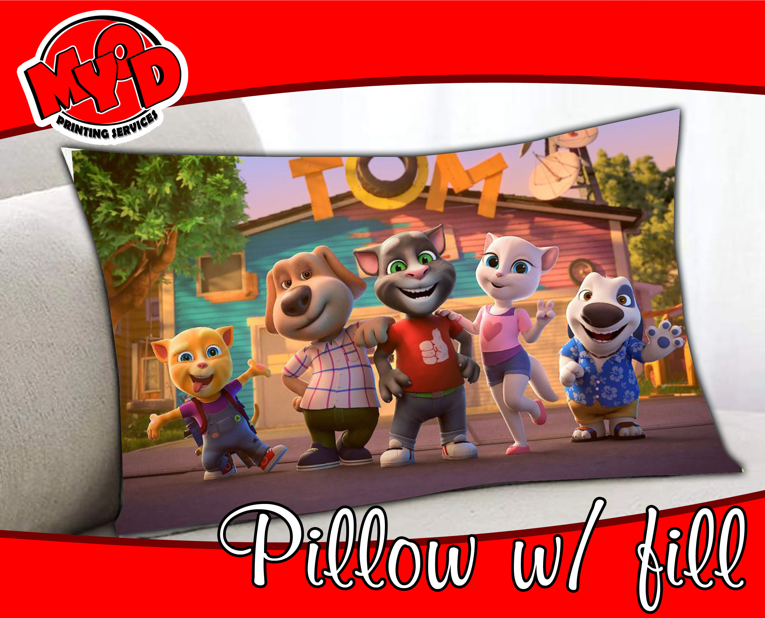 TALKING TOM PILLOW DESIGN Lazada PH
