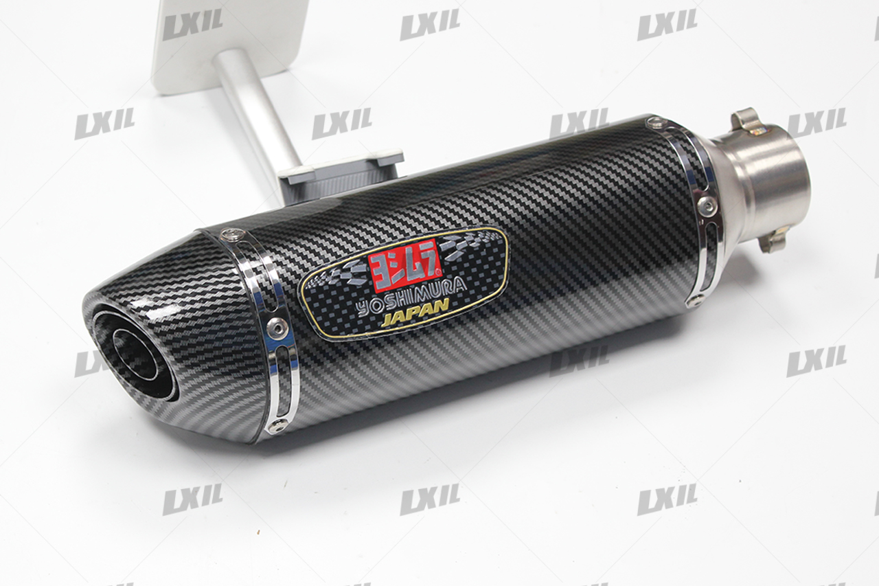 Universal 38-51mm Motorcycle Yoshimura R77 Exhaust Stainless Steel ...