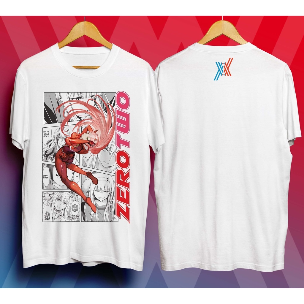 Manga Anime Shirt Darling In The Franxx Zero Two Waifu Unisex C8w Lazada Ph 4106