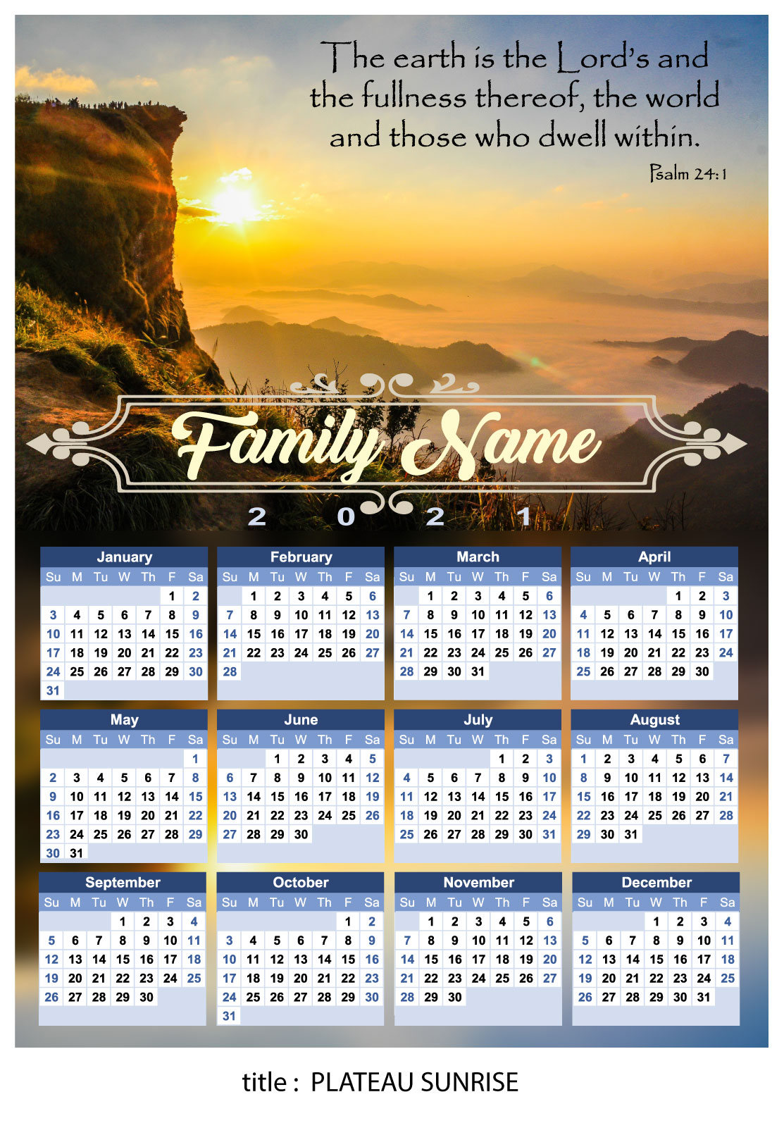 Pcs Personalized Calendar 21 Wholesale Size 5 Inches Long X 15 Inches Width Calendar 21 Wall Calendar 21 Bible Verse Collection Calendar Lazada Ph