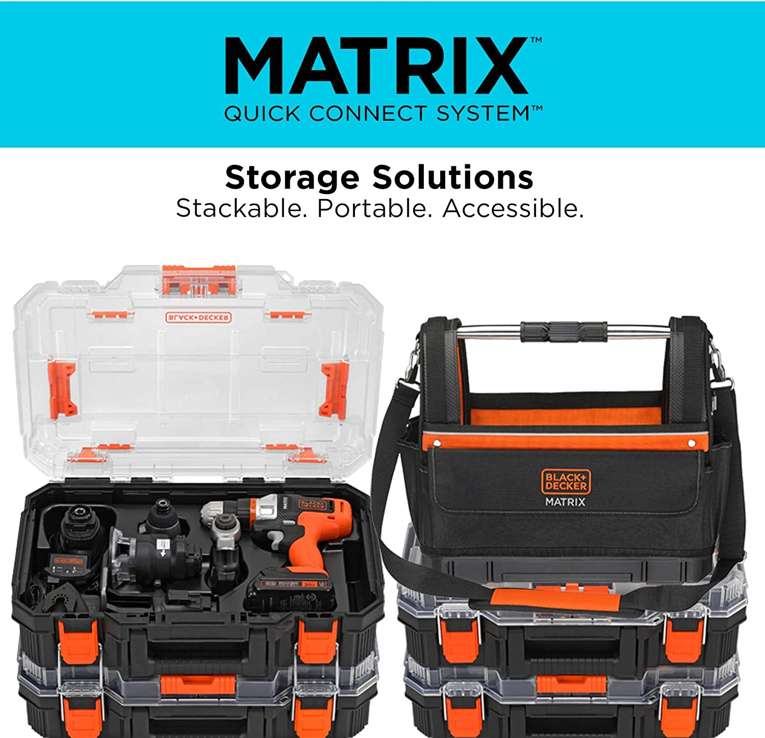 Matrix Shear Shrubber Attachment With Storage Case