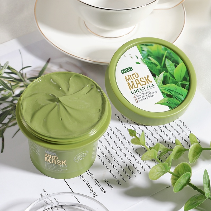 green tea mud mask