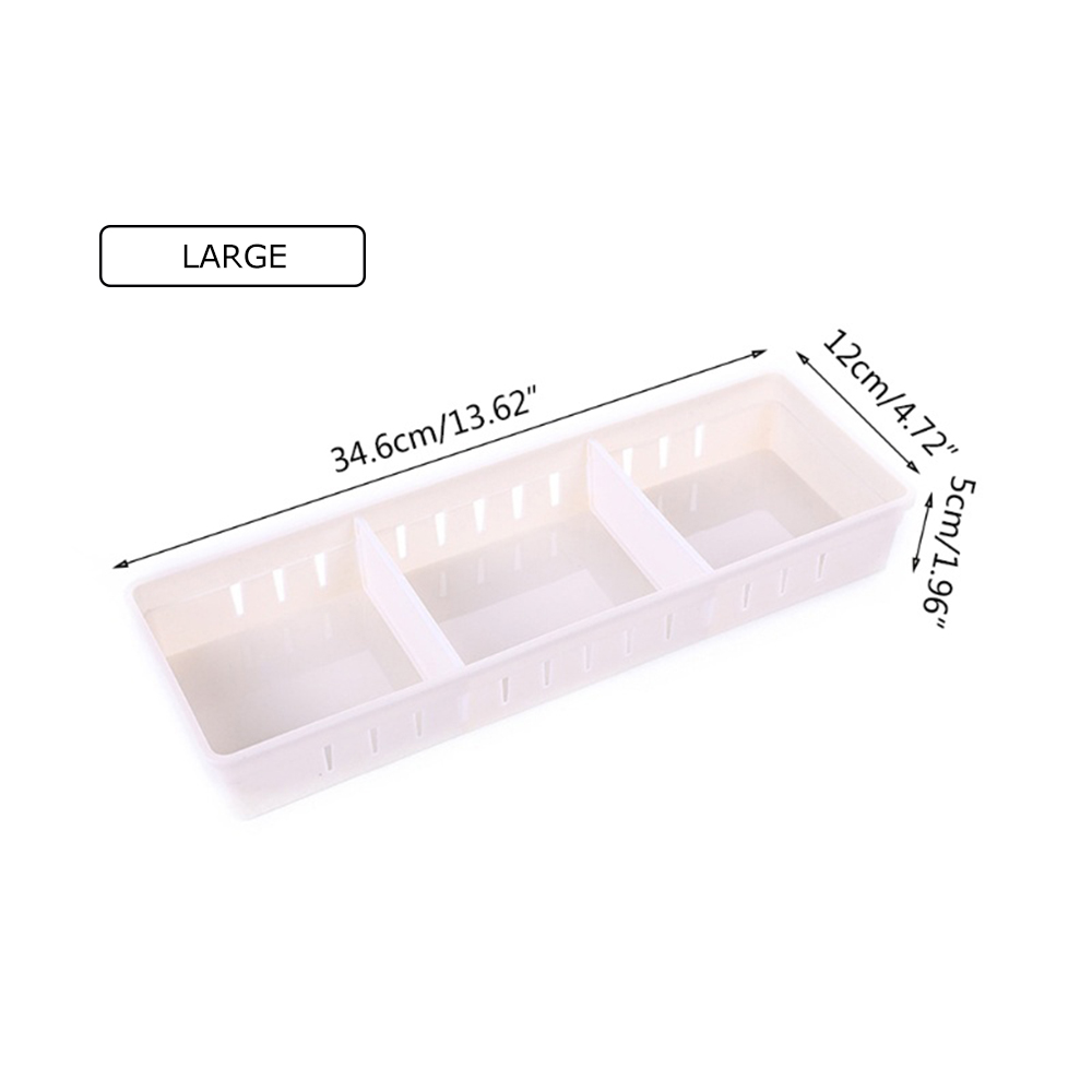 25PCS Clear Plastic Drawer Organizer Set For Desk,Makeup,Jewelry - View #2