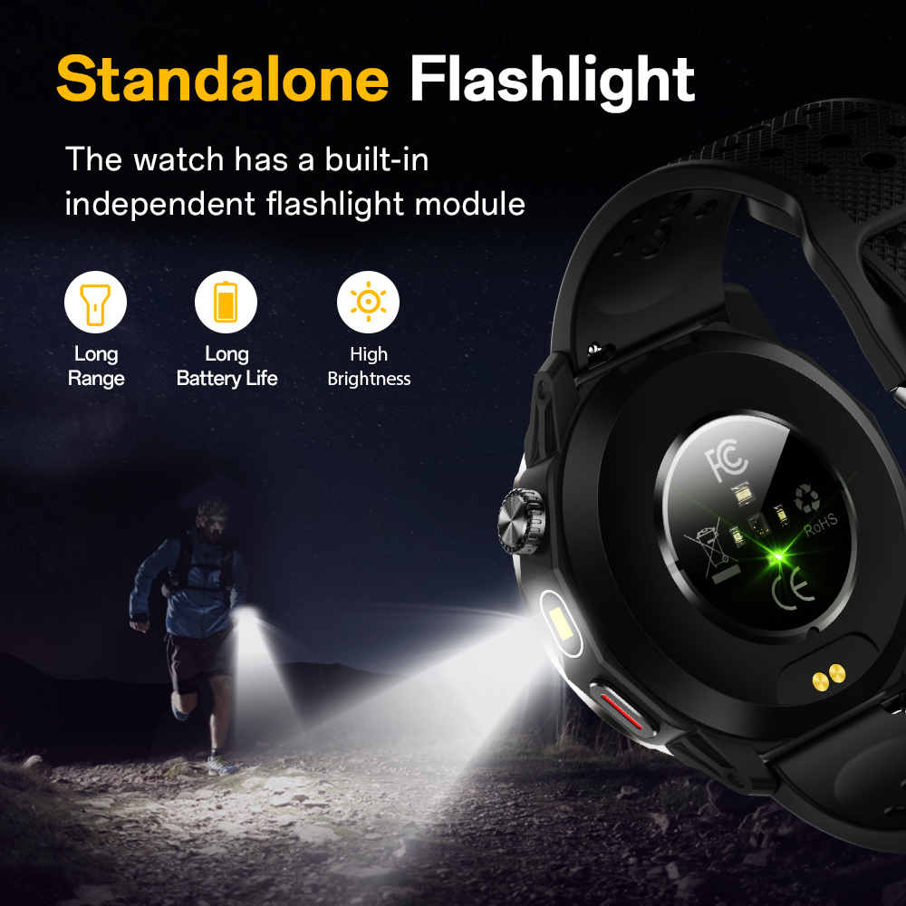 Aolon Tetra S3 Sports Watch for Men Anti-scratch Smart Watch for