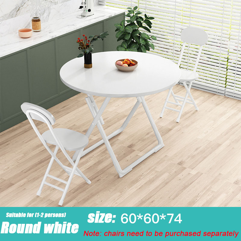 Nordic Folding Round Table Dining Table Household Simple Storage Table