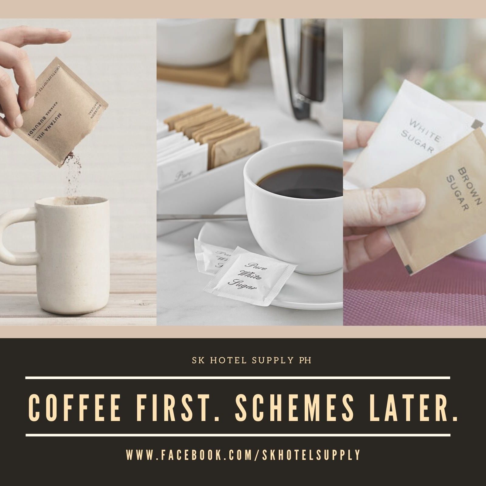 【SK】100pcs/pack Sweet condiments sachet creamer coffee sugar instant
