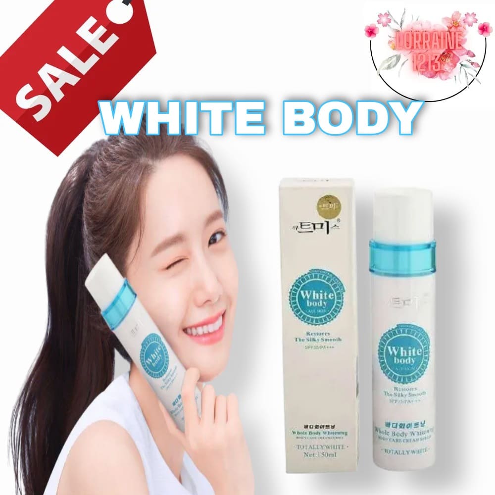 ORIGINAL KOREAN Body Whitening Cream plus Moisturizing Lotion/ Body