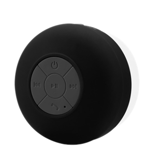 Waterproof bluetooth speaker can be used in bathroom car with large suction cup waterproof wireless audio 1