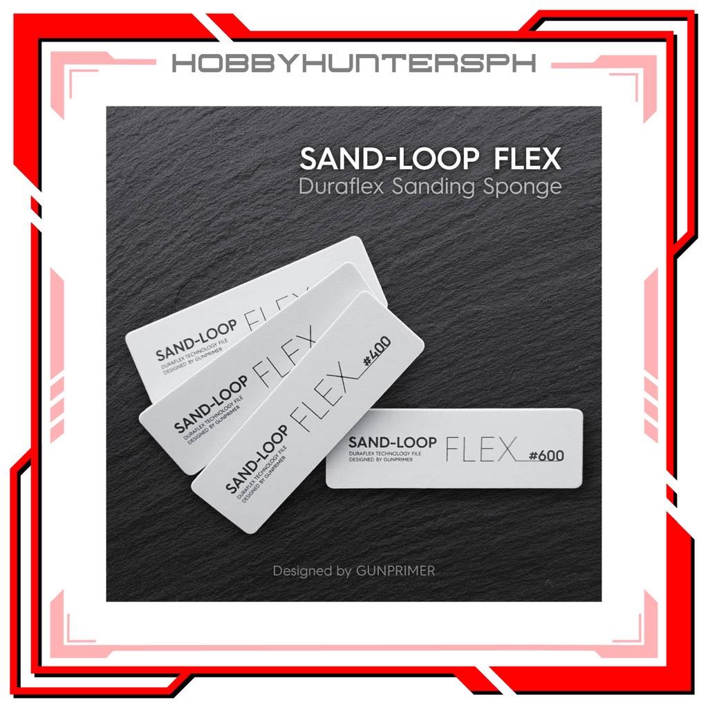 GUNPRIMER - Sand-Loop Flex Sanding Sponges (Select from 4 Grit Levels) –  Gundam Shoppers Network