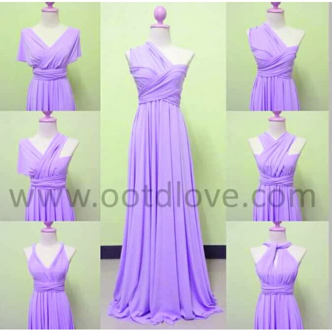 Wedding Violet Infinity Dress - Shop 