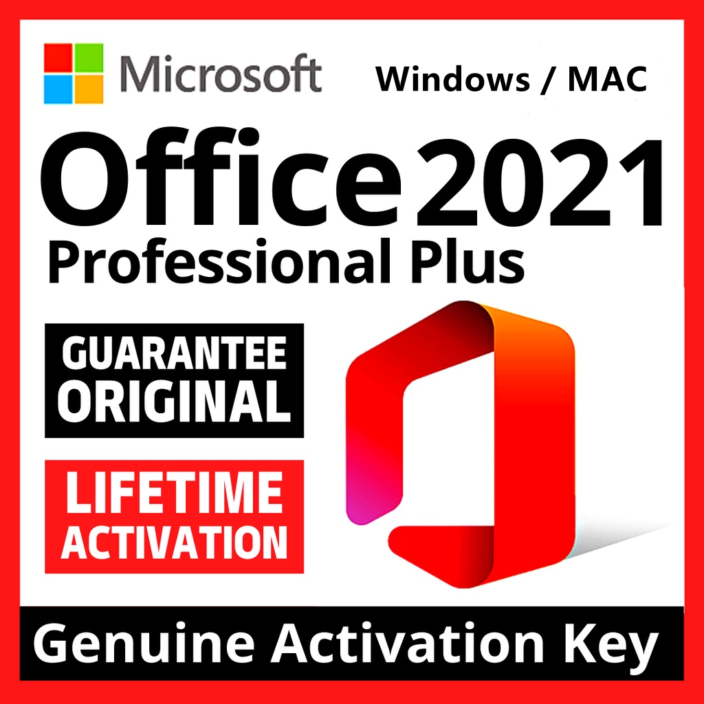 Microsoft Office Professional Plus 2021 installer Support mac, Windows ...