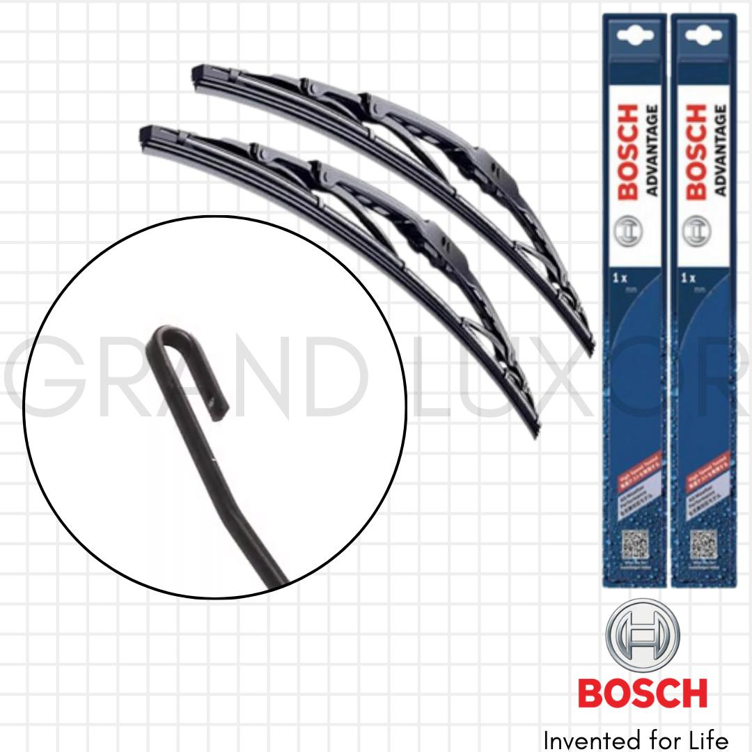 2 Bosch Direct Connect Wiper Blades Set For 2009-2017 Toyota Corolla - Easy Install