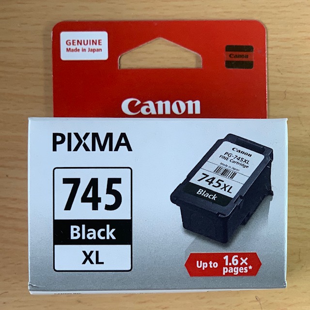 pixma 745 black