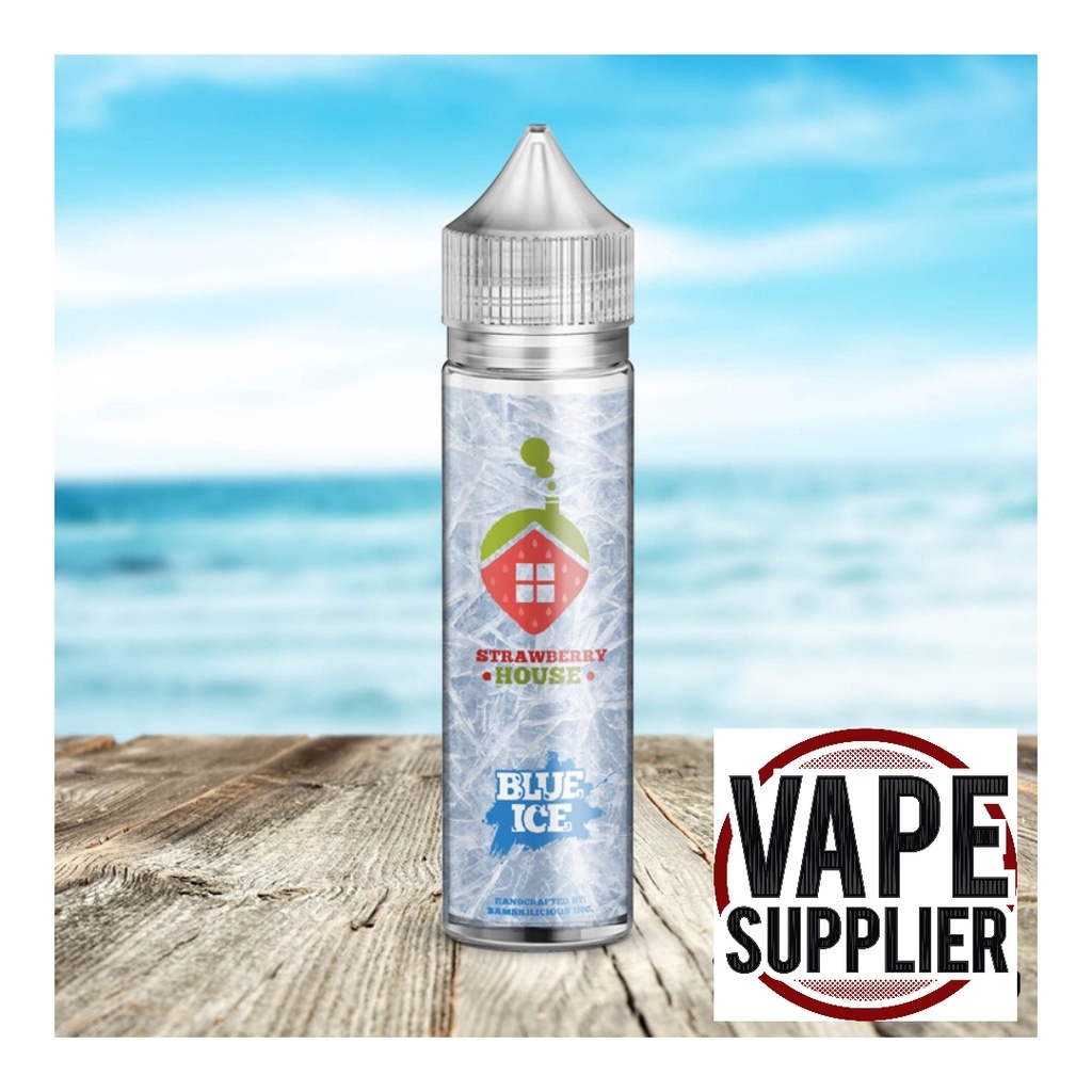 STRAWBERRY HOUSE 60ML VAPE JUICE BLUE ICE 3MG Lazada PH